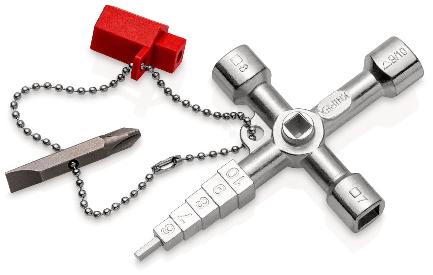 Knipex 00 11 04 Profi-Key Control Cabinet Key - Image 2