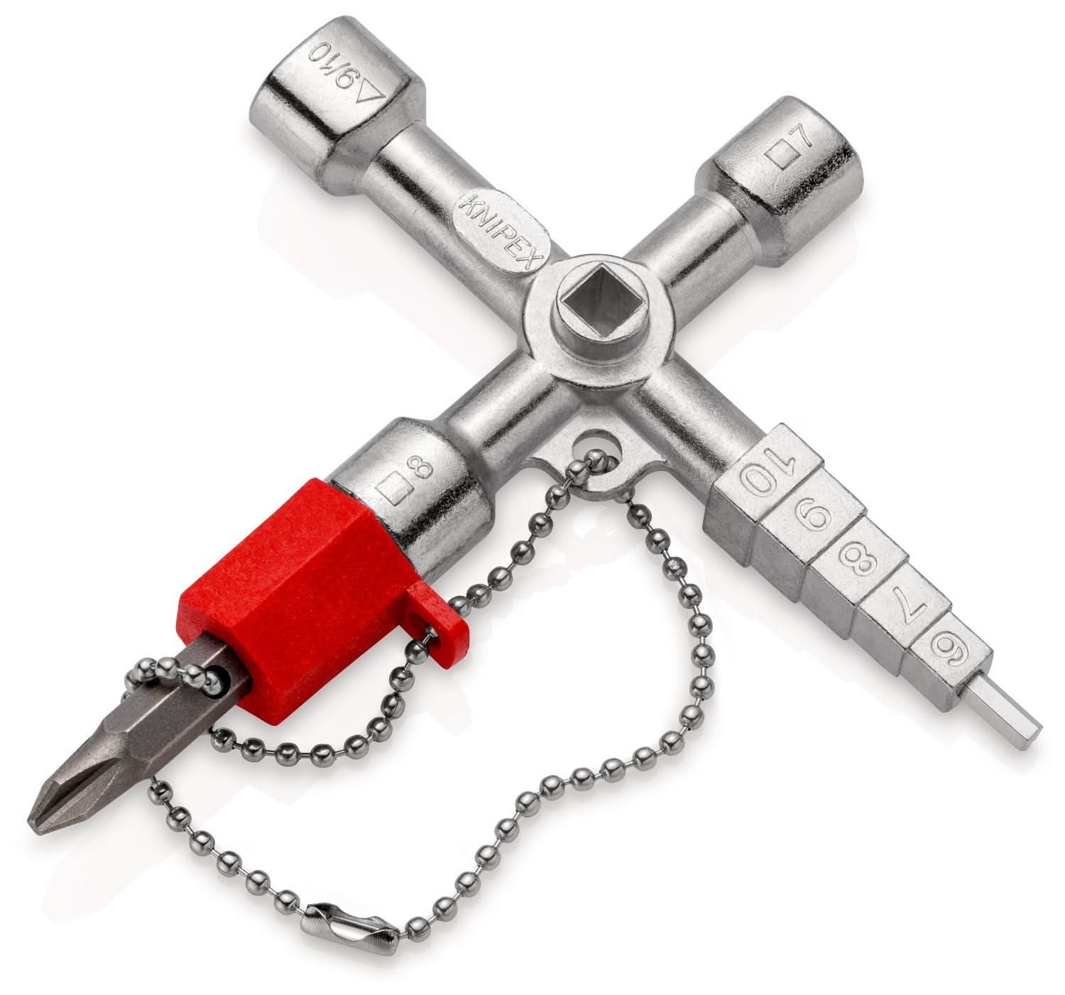Knipex 00 11 04 Profi-Key Control Cabinet Key - Image 3