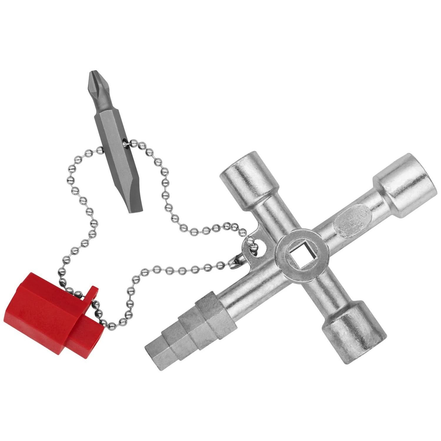 Knipex 00 11 04 Profi-Key Control Cabinet Key - Image 1