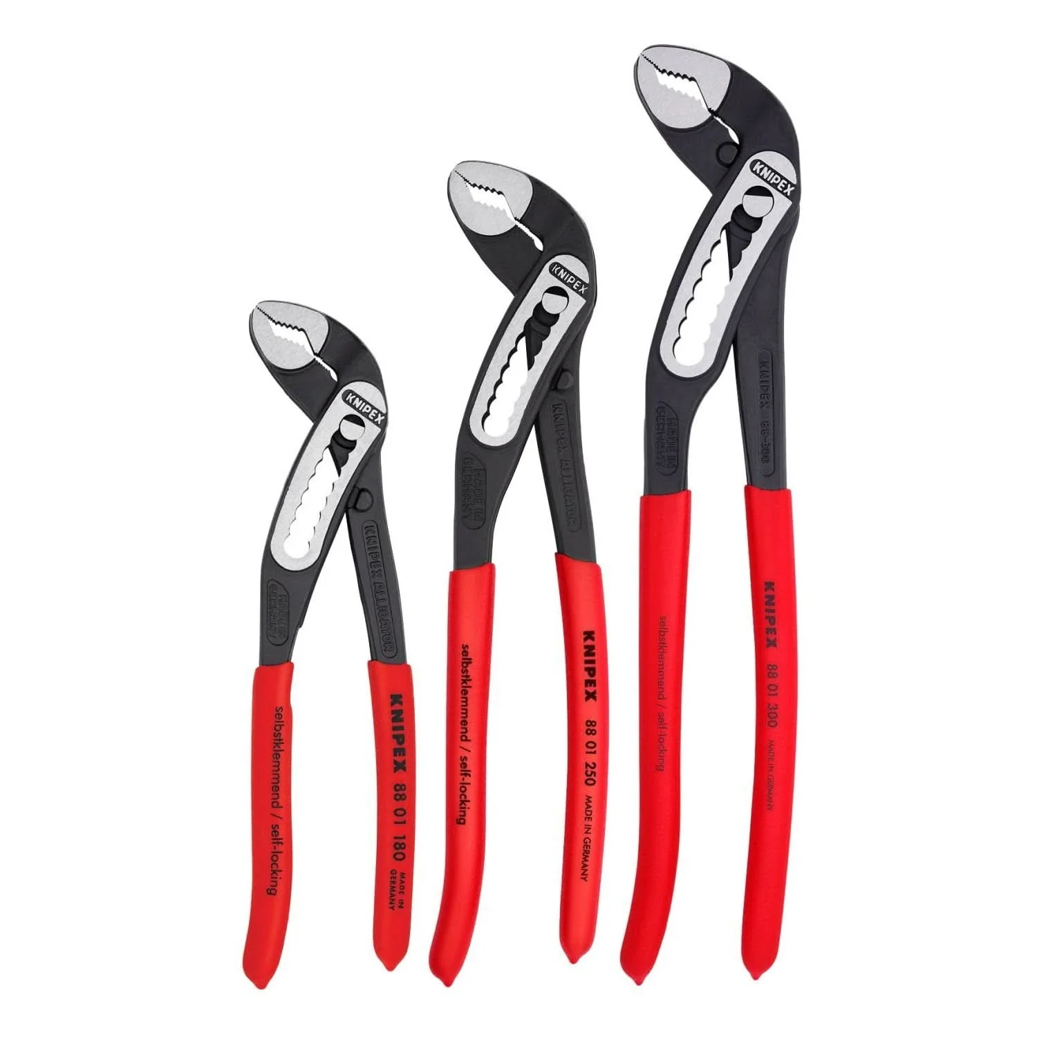 Knipex 00 20 07 US1 3 Pc Alligator Pliers Set - Image 1