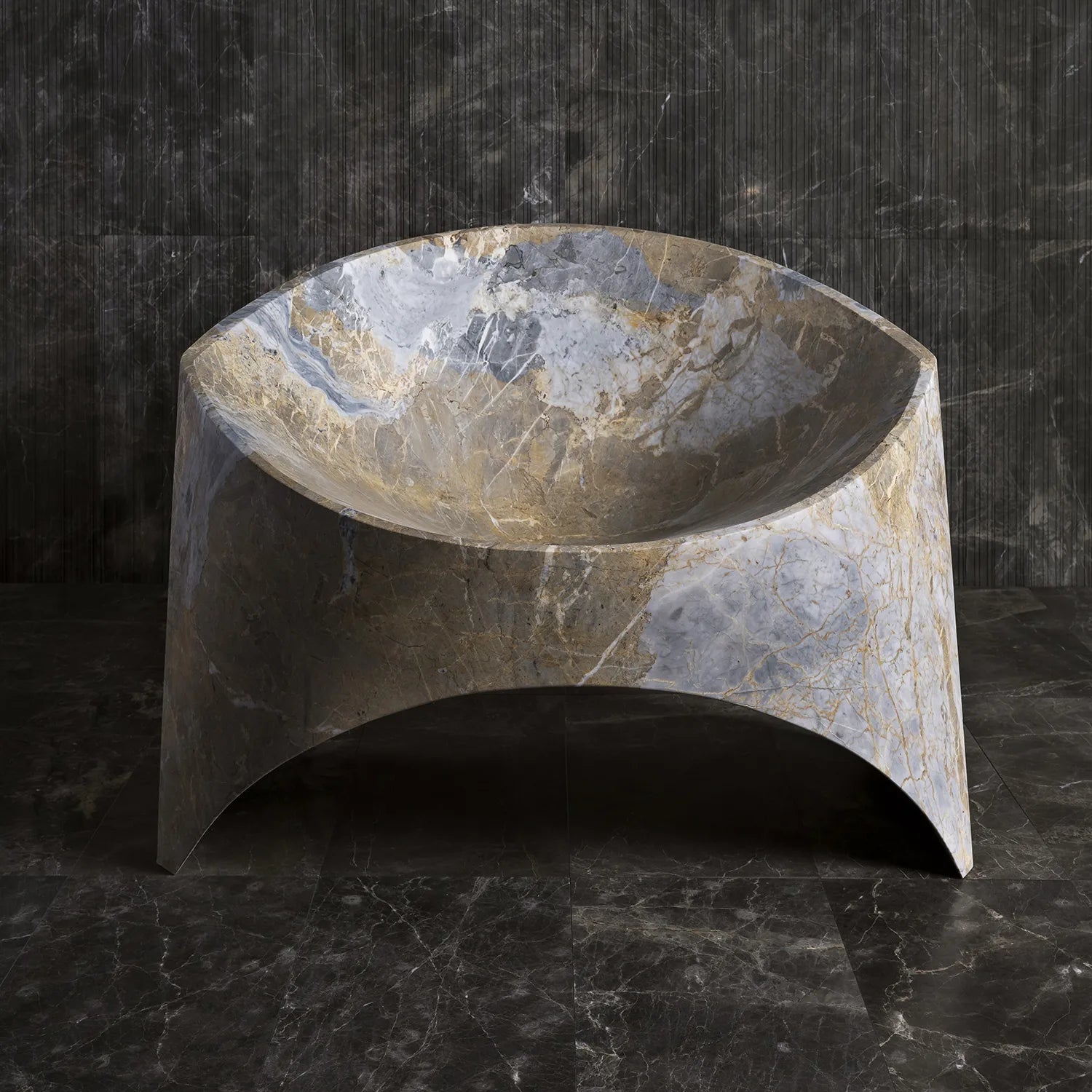 LUCE DI CARRARA | KAIRO LOUNGE CHAIR | $58,746.19 - Image 1