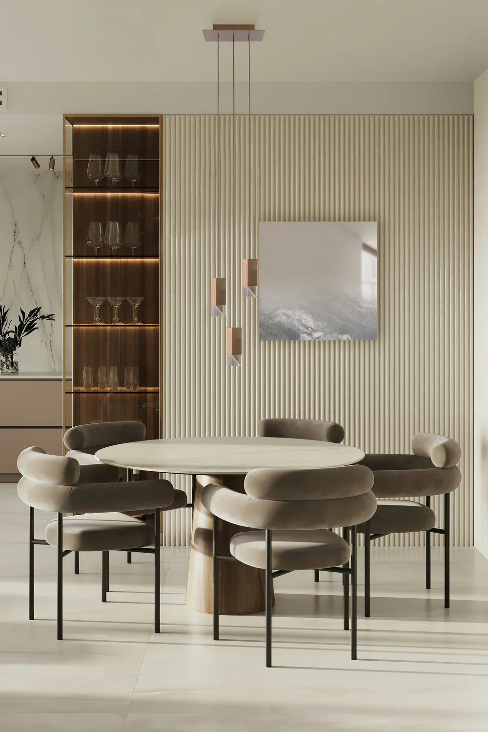 FORMAMINIMA | Mirror/Zero Fading Marble RE 01 - Square Serie $5,420.00 - Image 2