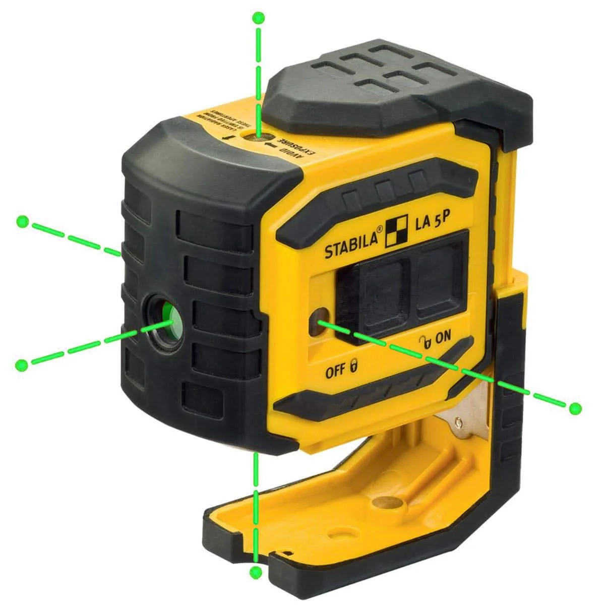 Stabila 03165 LA-5P Green 5 Point Laser Level Set - Image 2
