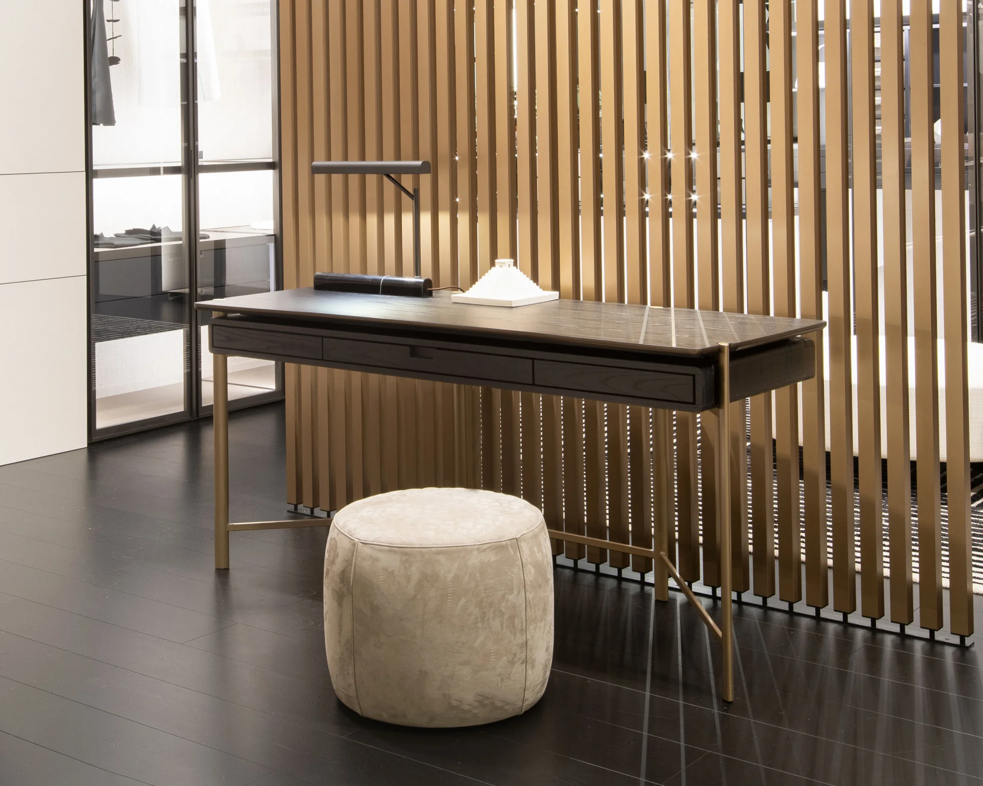 MISURAEMME | EROS WRITING DESK WITH WOOD TOP | $8,250.00 - Image 2