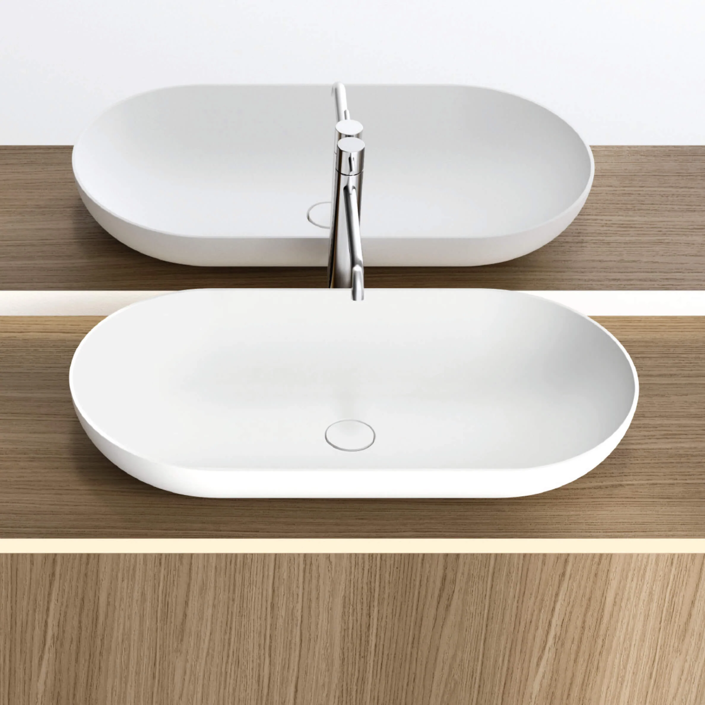 PURO 19.06 l washbasin & mirror by NOORTH - Image 2