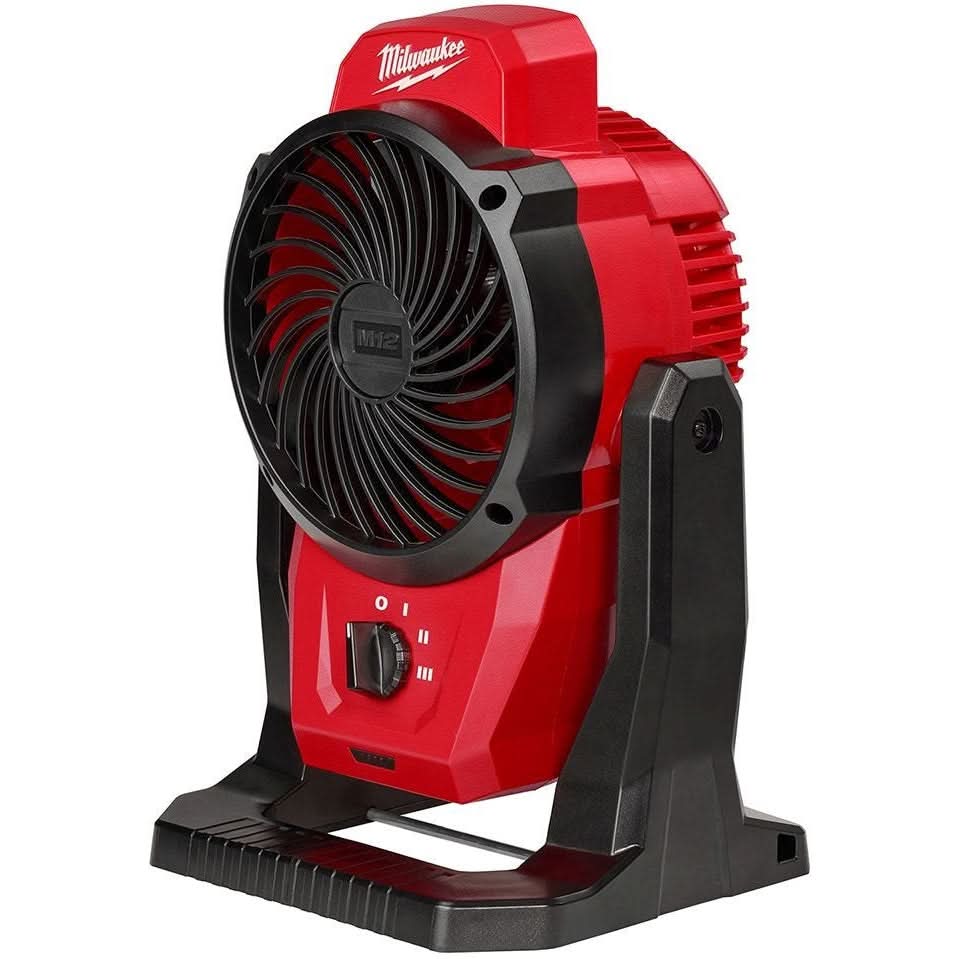 Milwaukee M12 Cordless 400-CFM Mounting Fan with M12 XC6.0 Extended Capacity Battery Pack - Image 2