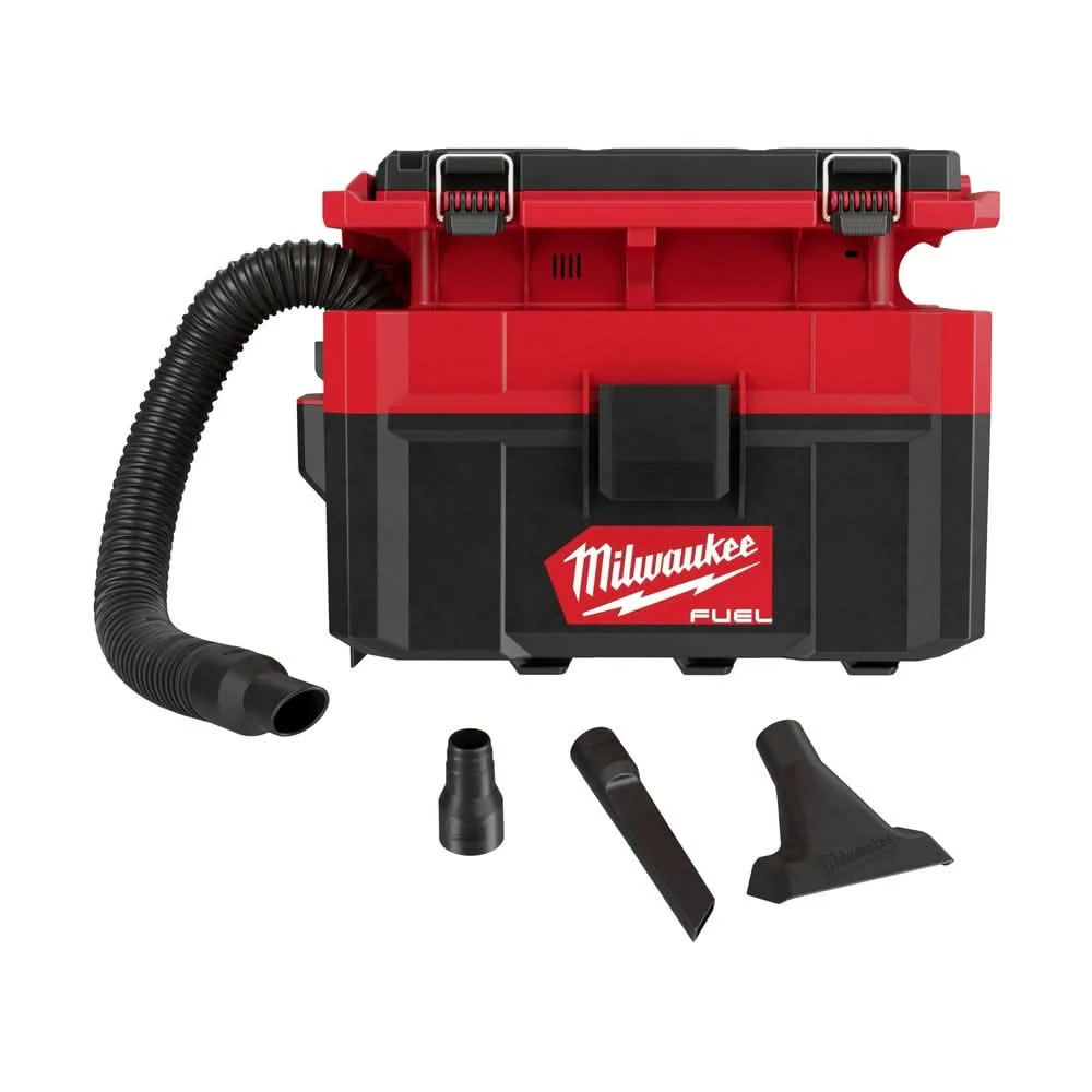 Milwaukee M18 FUEL PACKOUT 2.5 Gallon Wet/Dry HEPA Vacuum with XC5.0 System Starter Kit - Image 3