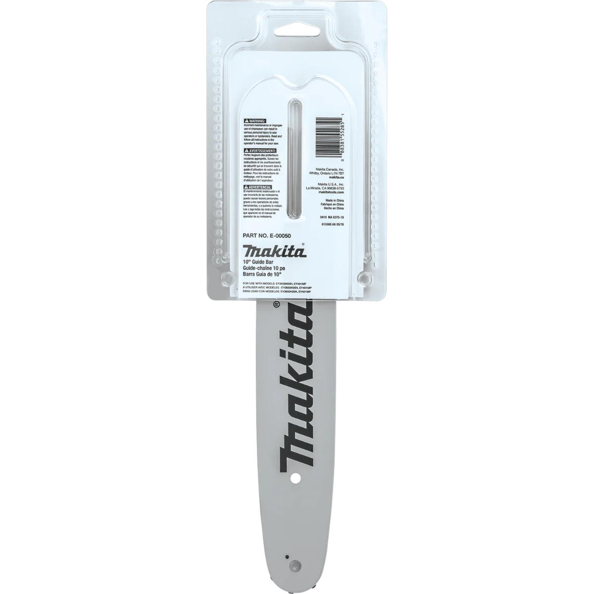 Makita E-00050 10" Guide Bar, 3/8"Â LP, .050"Â - Image 3