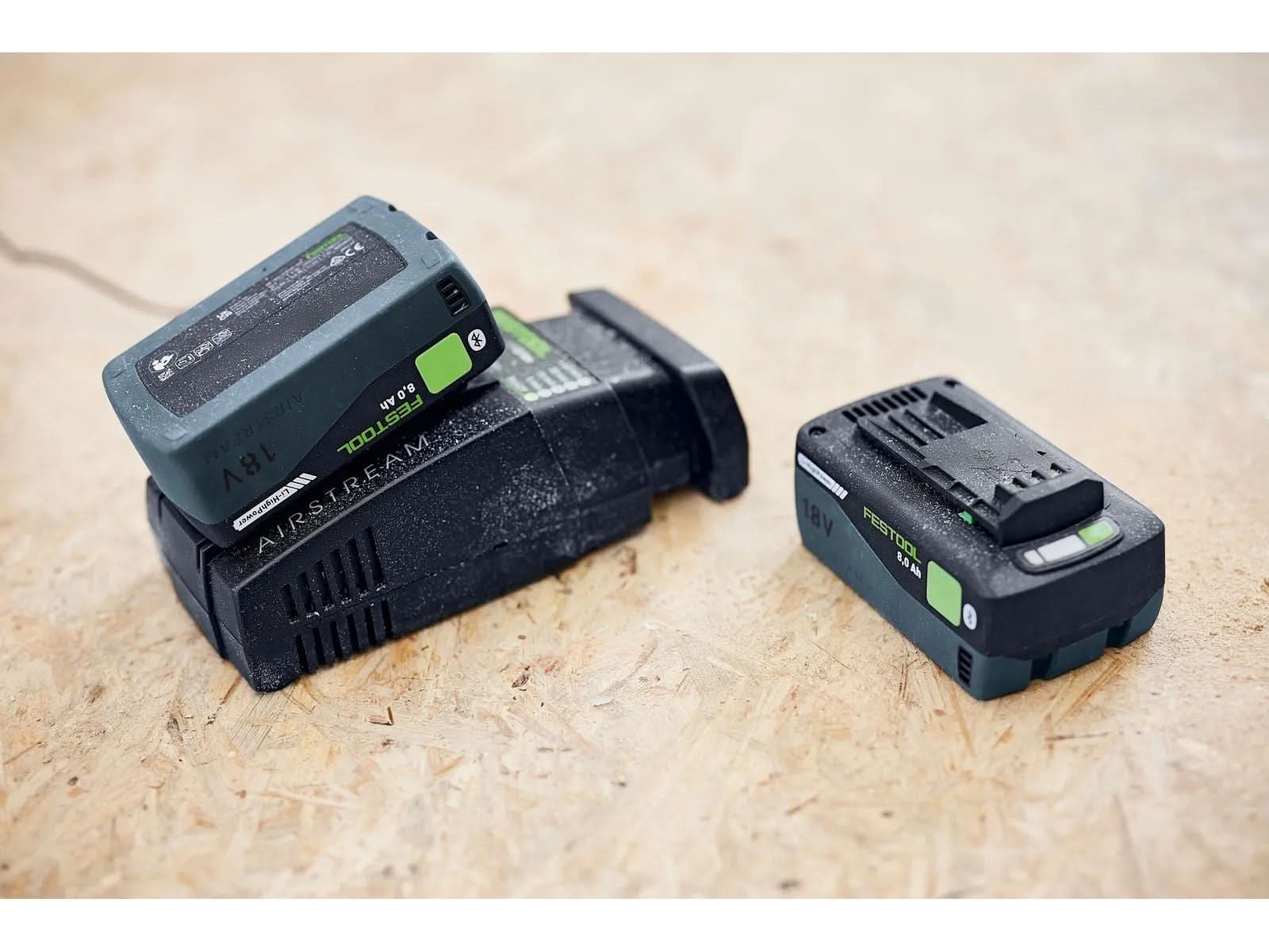 Festool 577328 SYS 18V Dual 8.0Ah and Dual SCA16 Fast Charger Energy Set - Image 2