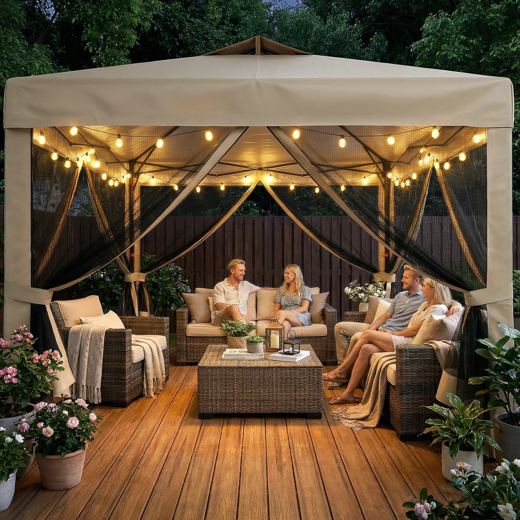 Advwin Outdoor Portable Instant Folding Canopy Tent - Image 2
