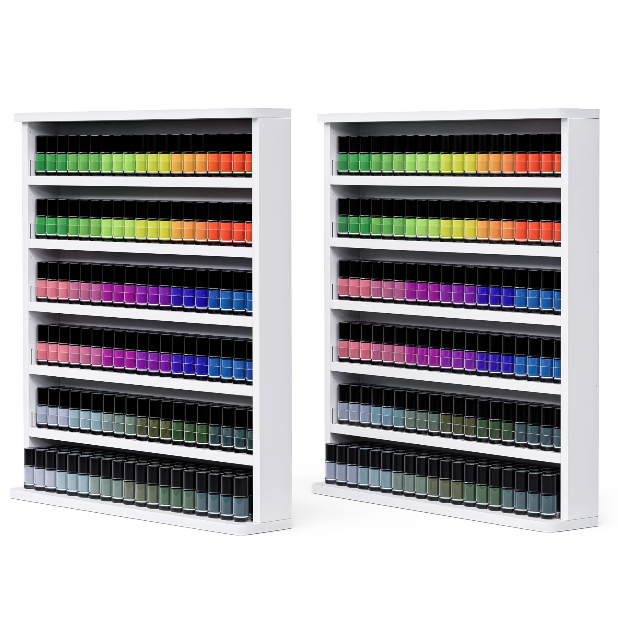 Advwin Double Wall Mount Nail Polish Organizer - Image 2