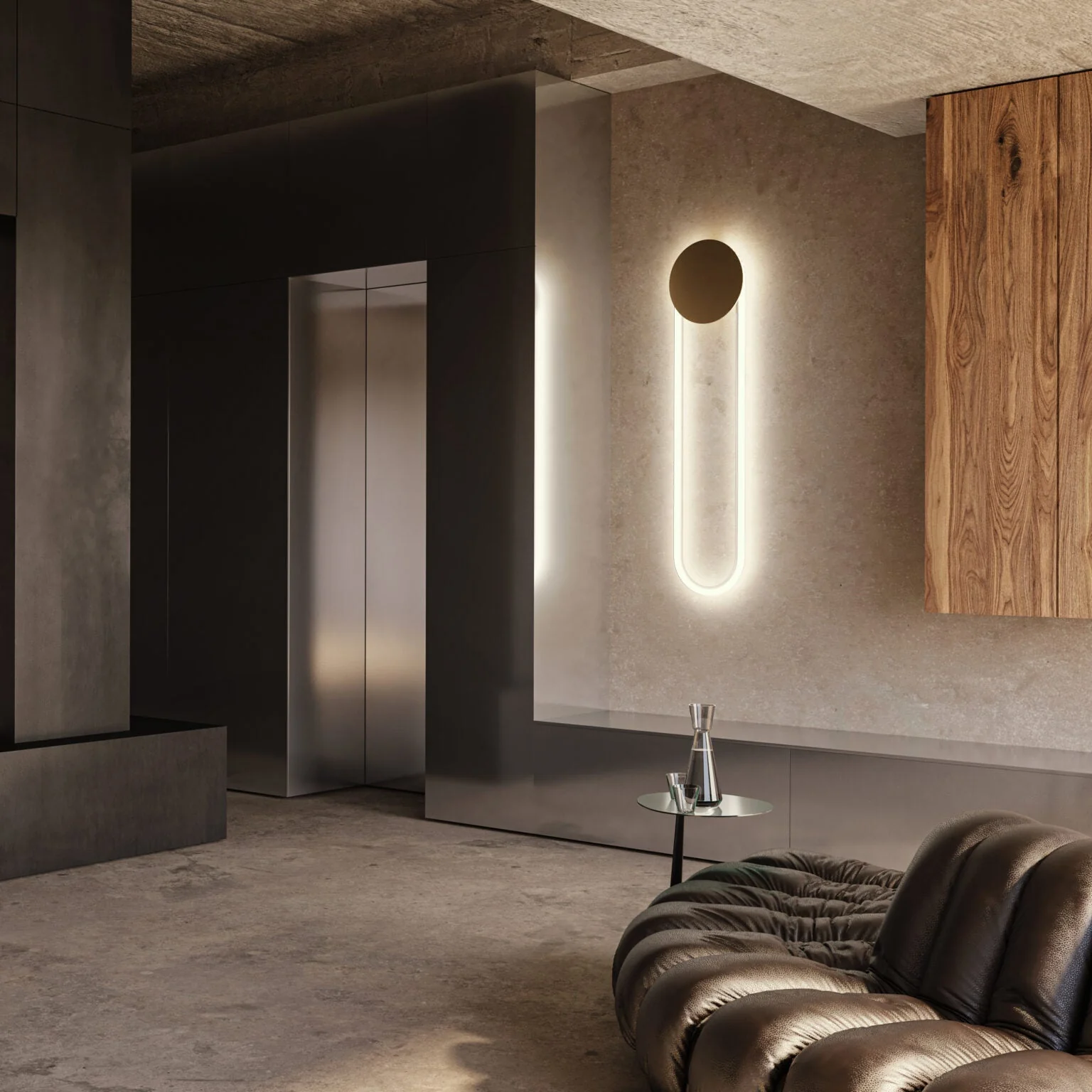 RA WALL LONG SCONCE BY DARMES - start from $3,250.00 - Image 2
