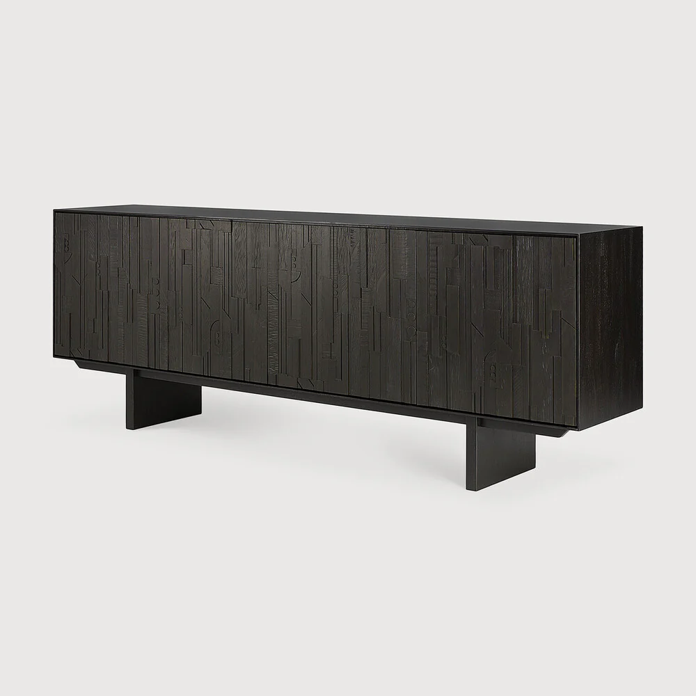 ETHNICRAFT MOSAIC SIDEBOARD - TEAK OFF BLACK | $3,449.00 - $4,549.00 - Image 3