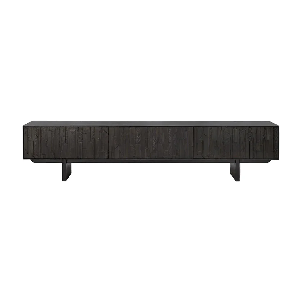 ETHNICRAFT MOSAIC TV CUPBOARD – TEAK OFF BLACK | ,989.00- ,339.00