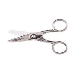 Klein Tools 100CS Serrated Electrician Scissors with Stripping - Image 2