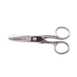 Klein Tools 100CS Serrated Electrician Scissors with Stripping - Image 1