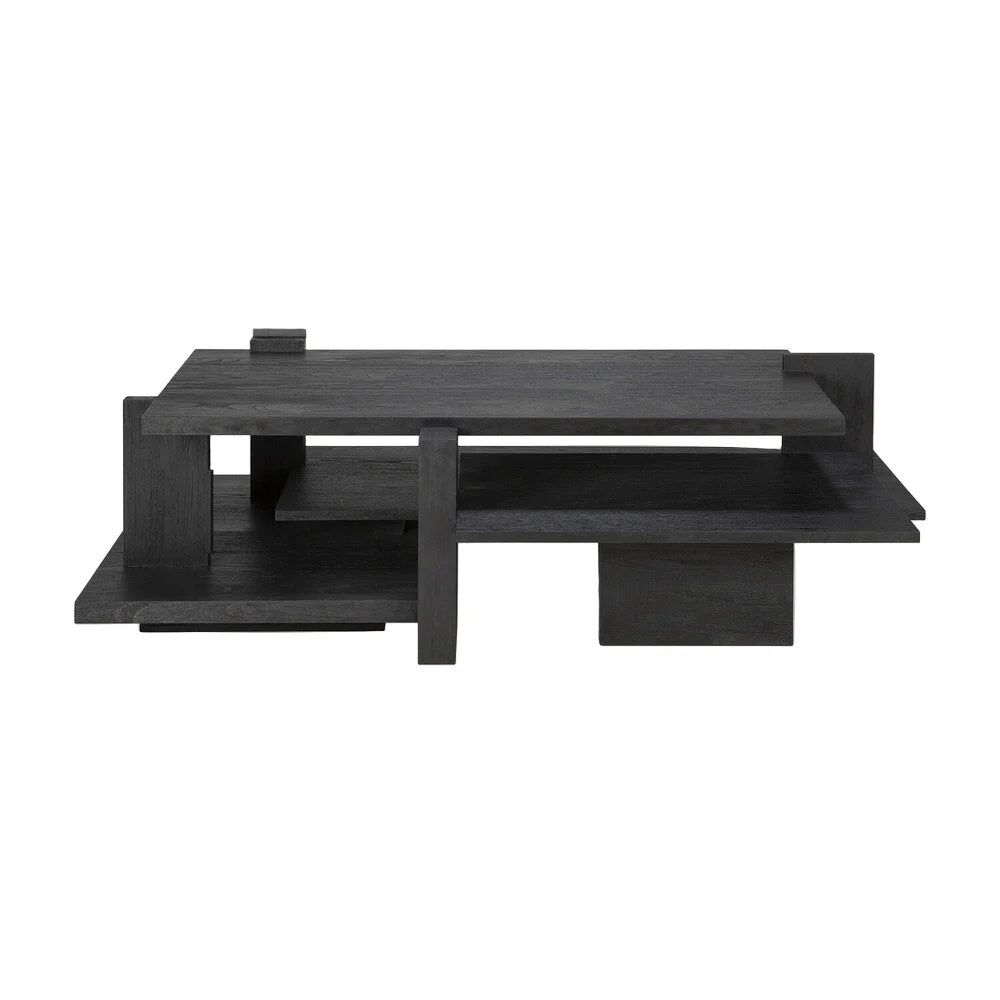 ETHNICRAFT ABSTRACT COFFEE TABLE –  TEAK BLACK | ,519.00
