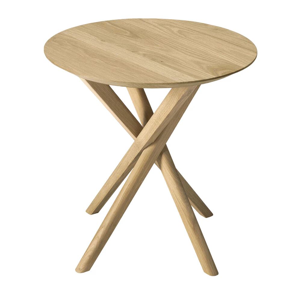 ETHNICRAFT MIKADO SIDE TABLE – OAK | 9.00