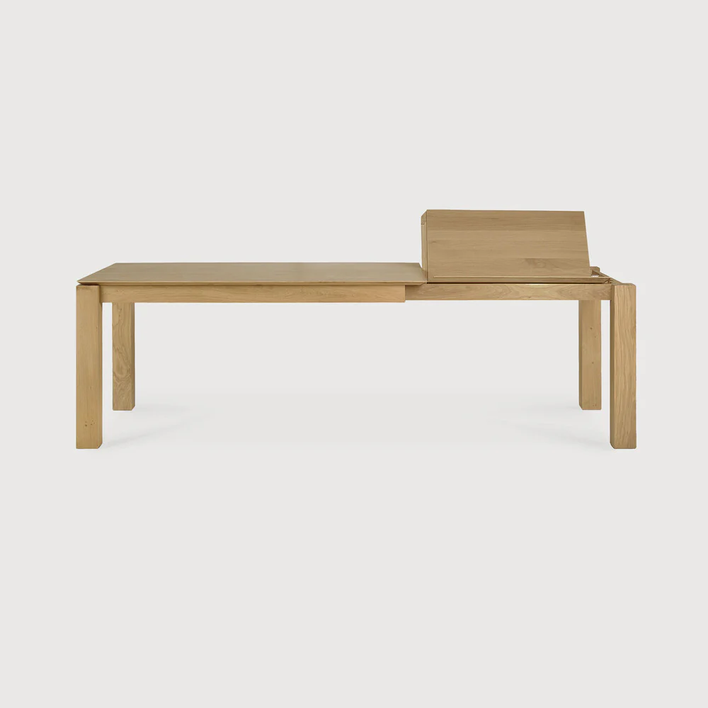 ETHNICRAFT SLICE EXTENDABLE DINING TABLE - OAK | $5,559.00 - Image 2