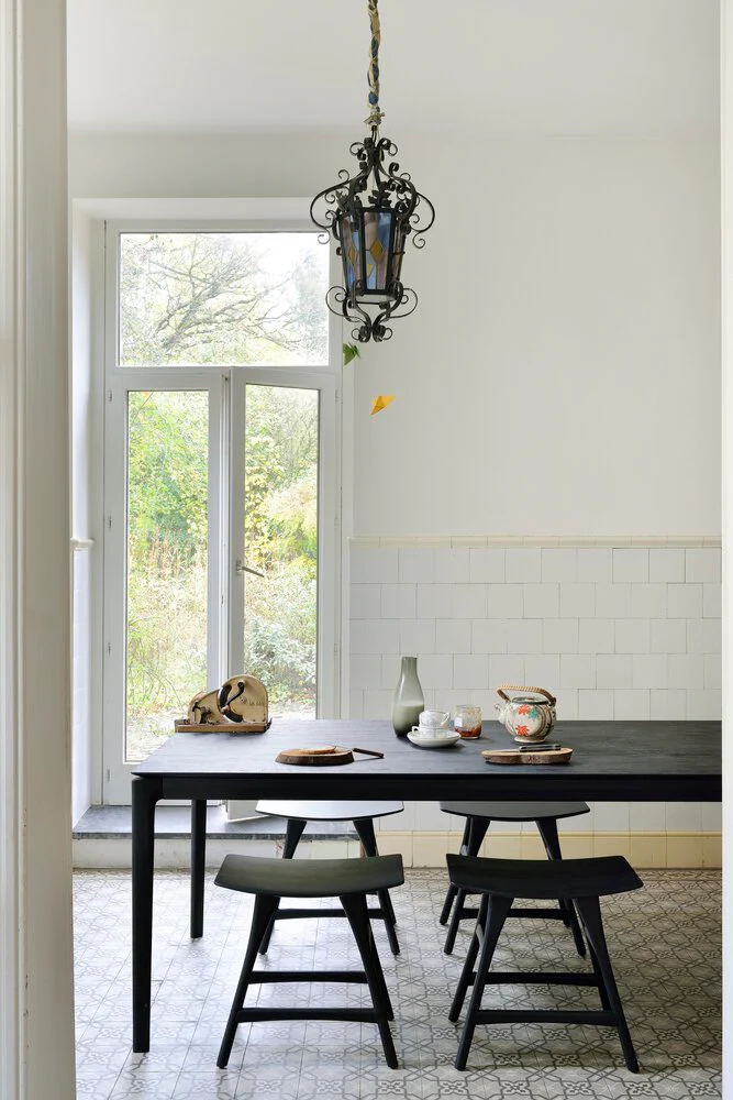 ETHNICRAFT BOK DINING TABLE - OAK BLACK | $4,219.00 - Image 3