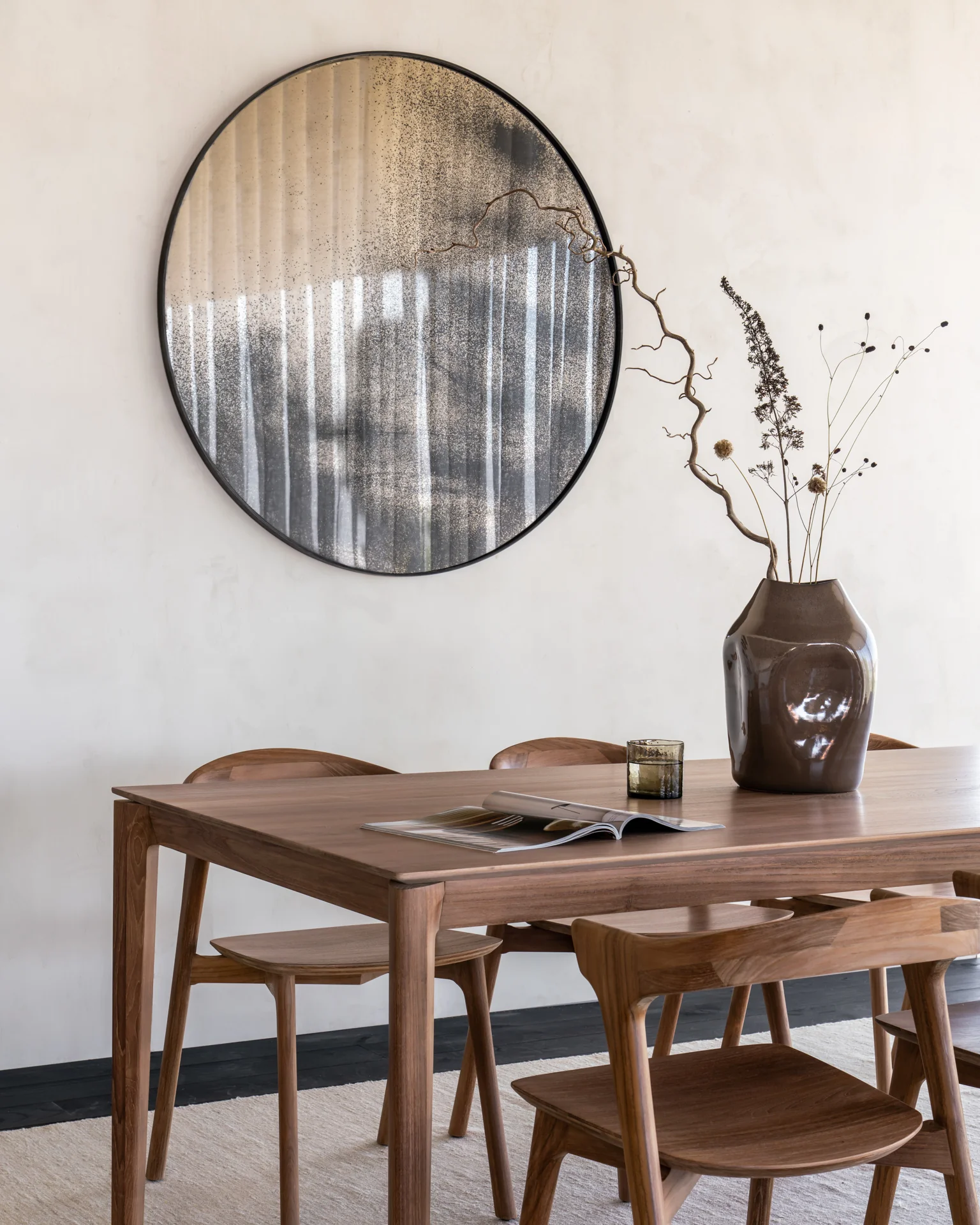 ETHNICRAFT AGED ROUND WALL MIRROR - BRONZE COPPER | $289.00 - $949.00 - Image 3