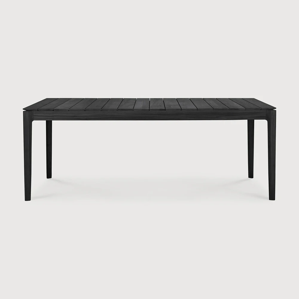 ETHNICRAFT BOK OUTDOOR DINING TABLE - TEAK BLACK | $2,409.00 - $4,739.00 - Image 2