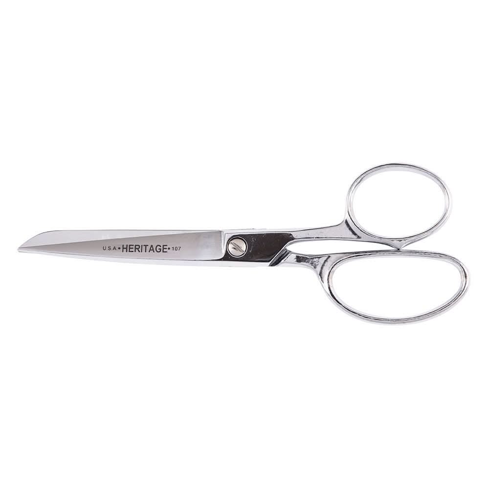 Klein Tools 107-P Straight Trimmer Scissors, 7-Inch - Image 1