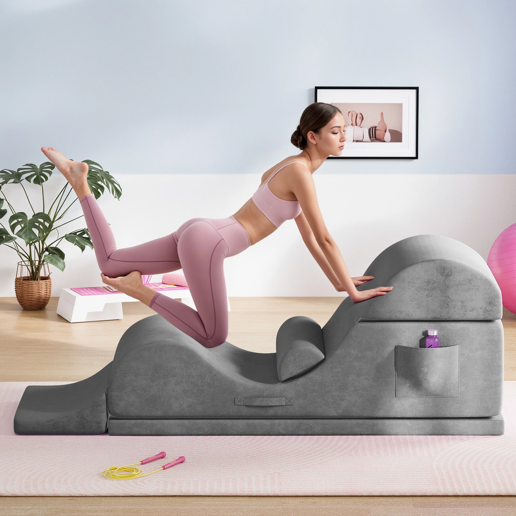 Advwin Convertible Yoga Chair for Adults - Image 2