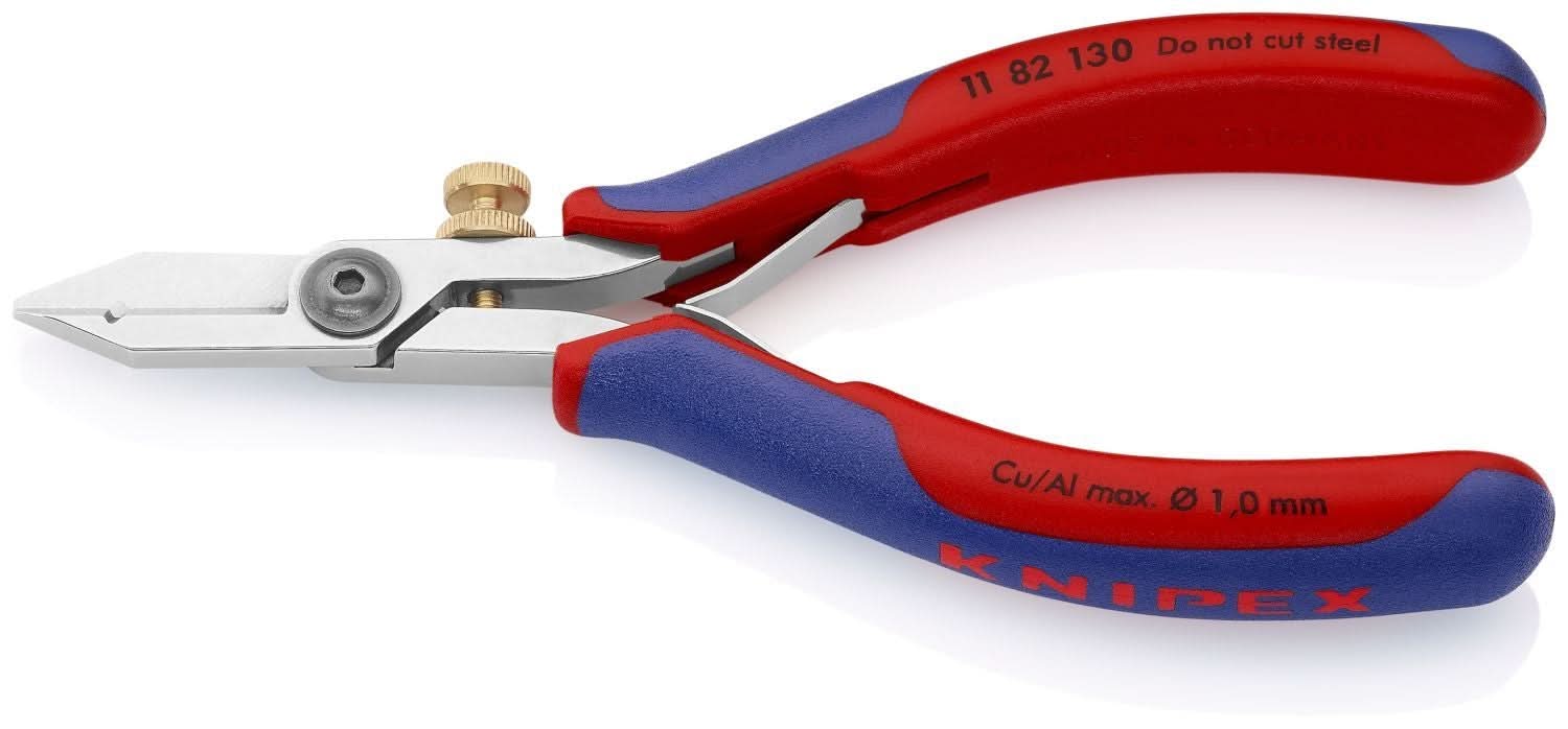 Knipex 11 82 130 Electronics Wire Stripping Shears - Image 2