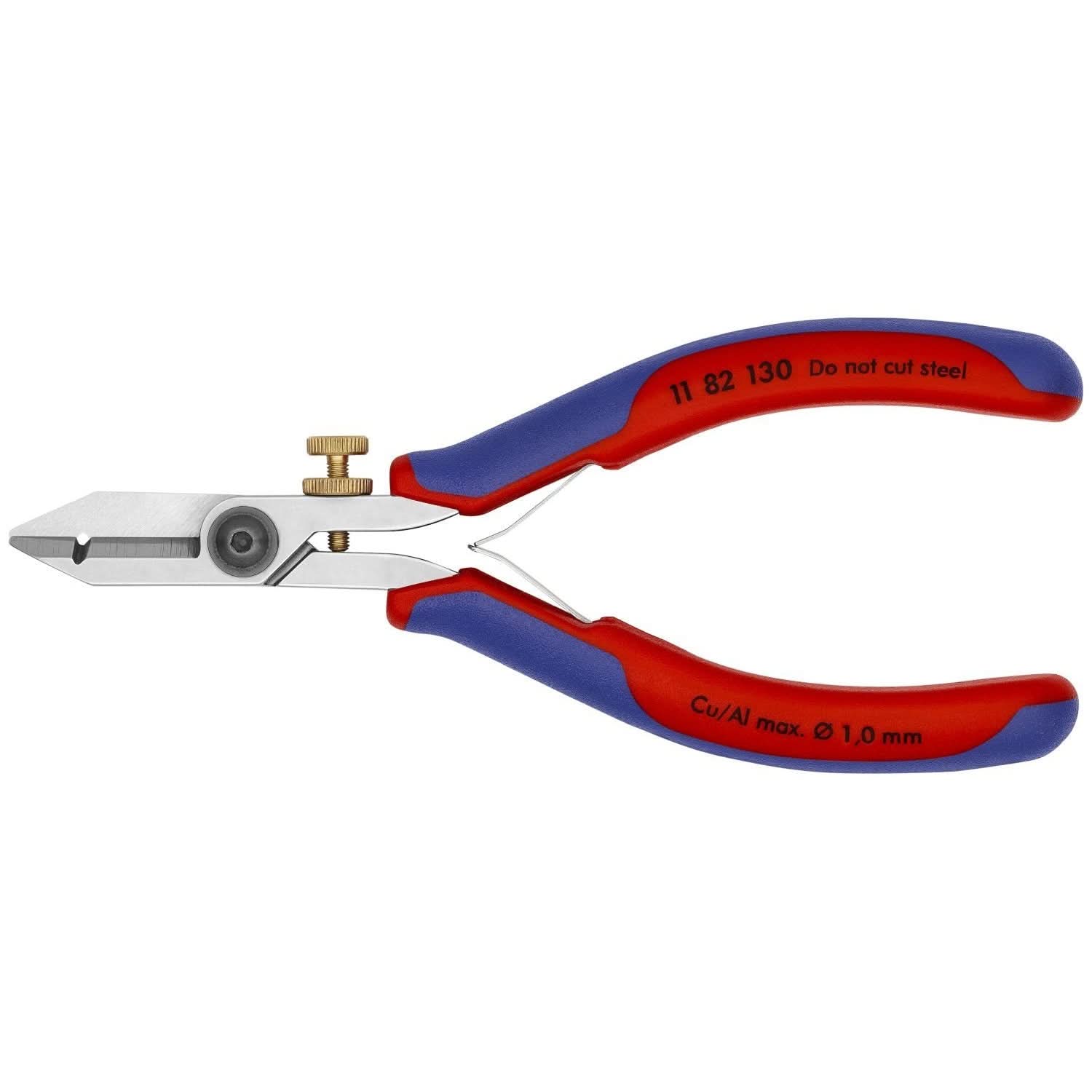 Knipex 11 82 130 Electronics Wire Stripping Shears - Image 1