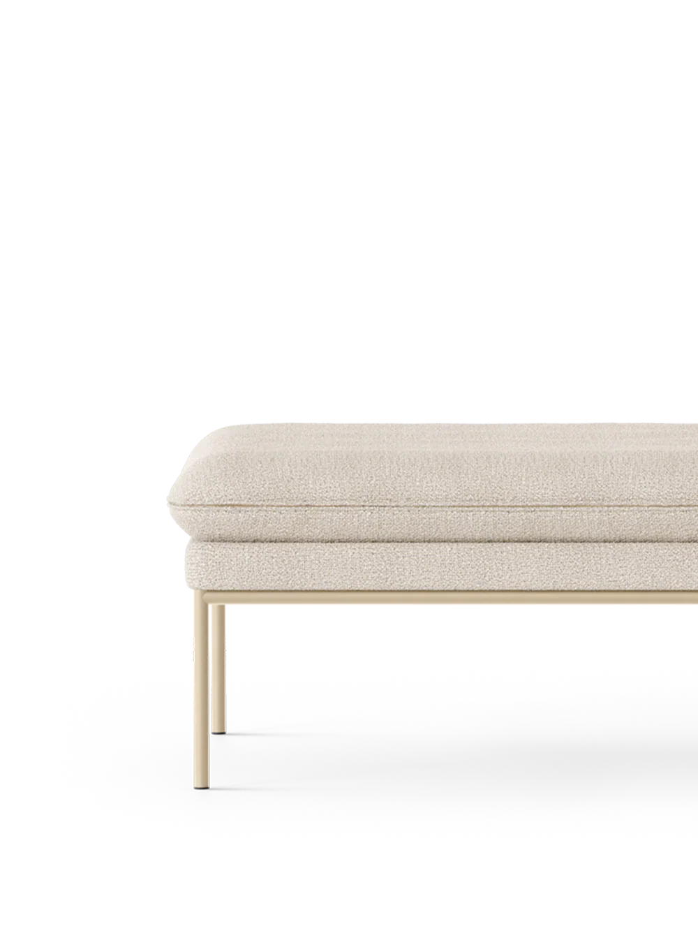 FERM LIVING | TURN POUF - CASHMERE - BOUCLE - OFF-WHITE | $1,985.00 - Image 3