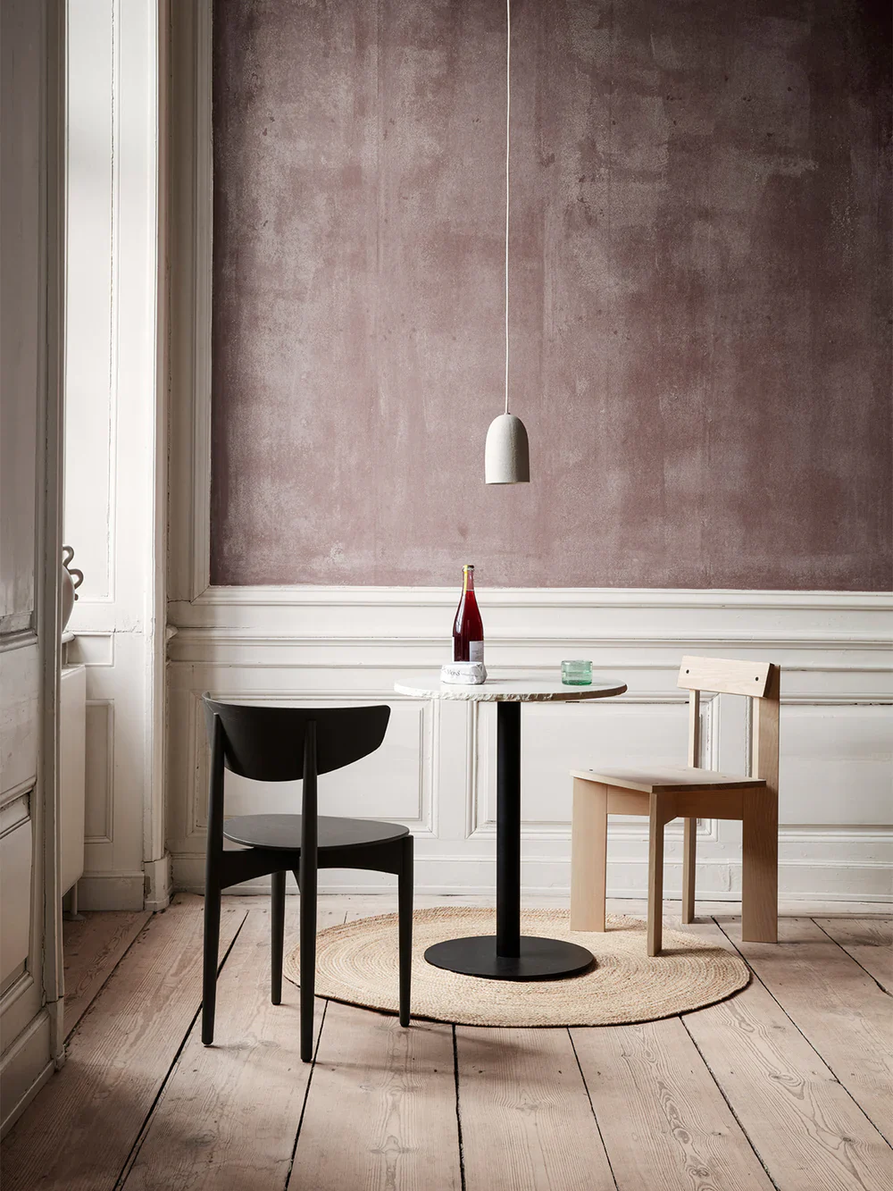 FERM LIVING | MINERAL CAFE TABLE - BIANCO CURIA | $1,289.00 - Image 2