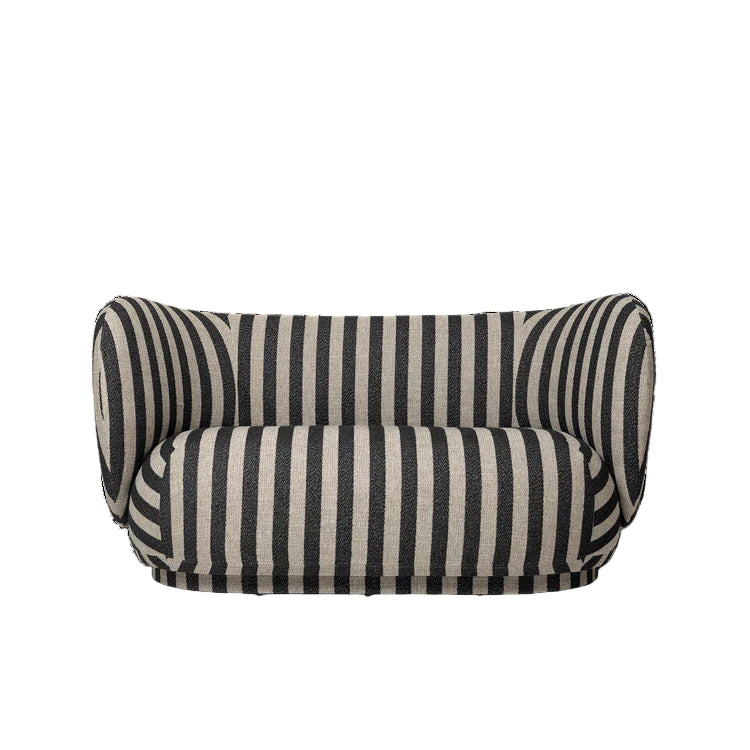 FERM LIVING | RICO SOFA 2 - LOUISANA - SAND/BLACK | $5,259.00 - Image 1