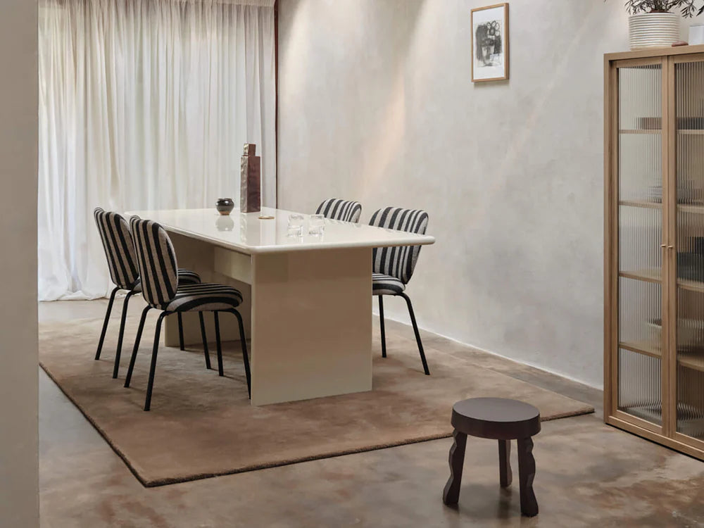 FERM LIVING | RINK DINING TABLE - 200 X 90 - EGGSHELL | $2,679.00 - Image 3