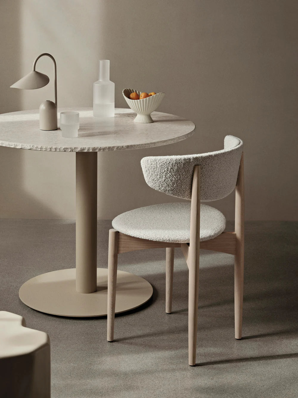 FERM LIVING | MINERAL DINING TABLE - BIANCO CURIA - CASHMERE | $2,085.00 - Image 2