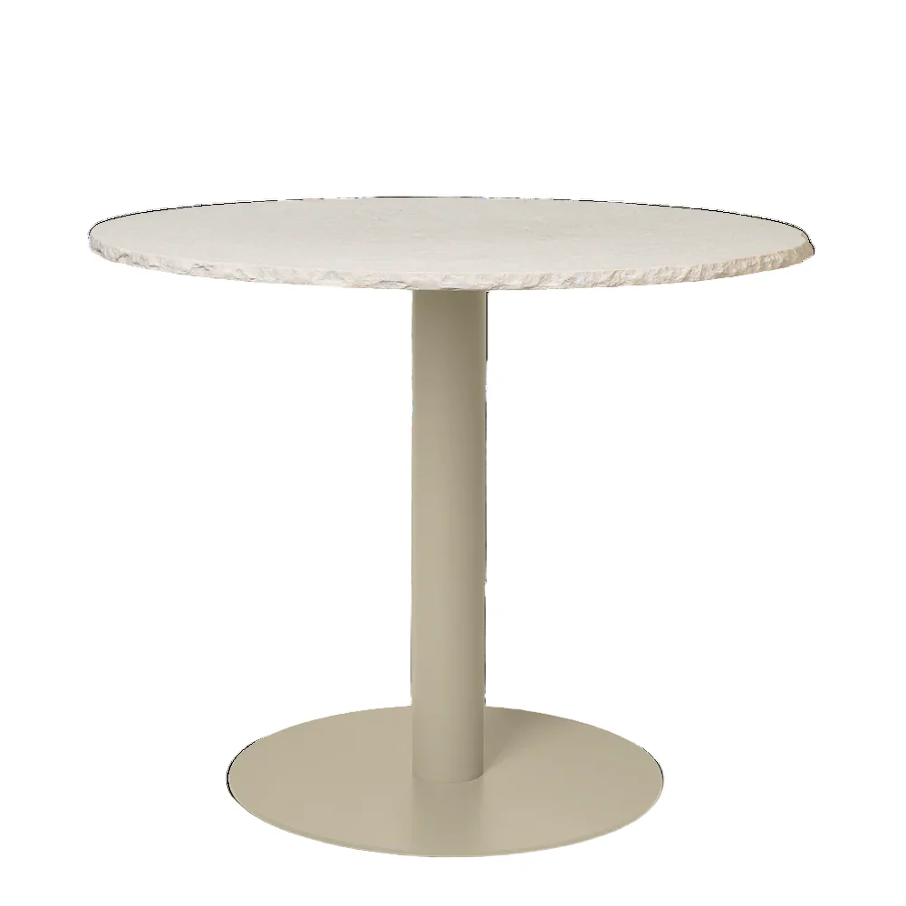 FERM LIVING | MINERAL DINING TABLE - BIANCO CURIA - CASHMERE | $2,085.00 - Image 1