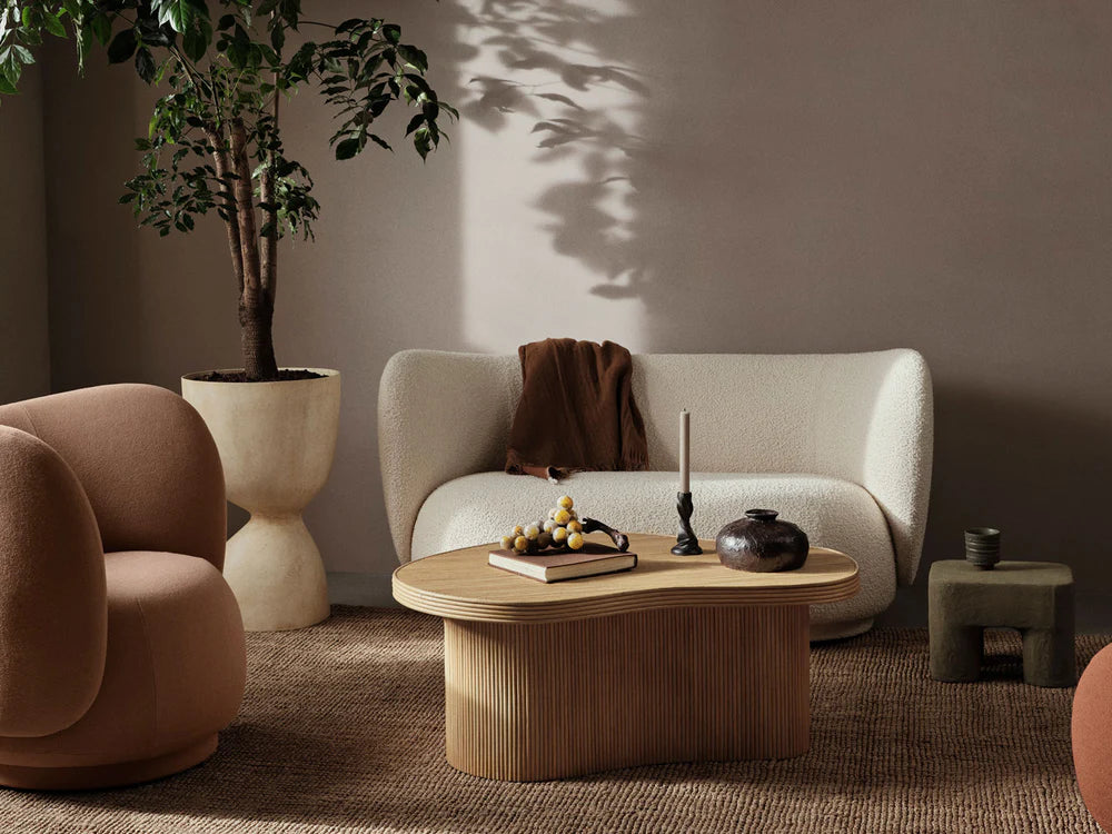 FERM LIVING | RICO SOFA 2 - NORDIC BOUCLE - OFF-WHITE | $5,259.00 - Image 2