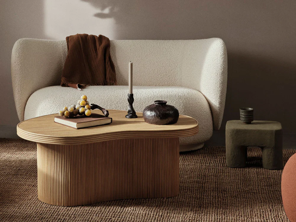 FERM LIVING | RICO SOFA 2 - NORDIC BOUCLE - OFF-WHITE | $5,259.00 - Image 3