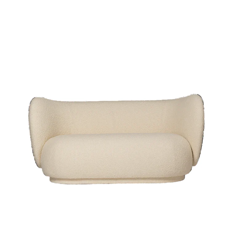 FERM LIVING | RICO SOFA 2 - NORDIC BOUCLE - OFF-WHITE | $5,259.00 - Image 1