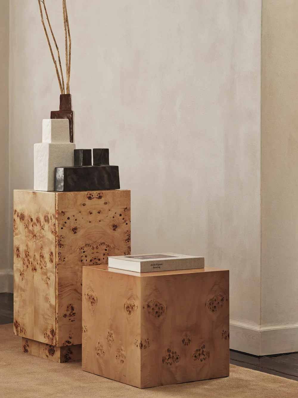 FERM LIVING | BURL CUBE SIDE TABLE | $695.00 - Image 2