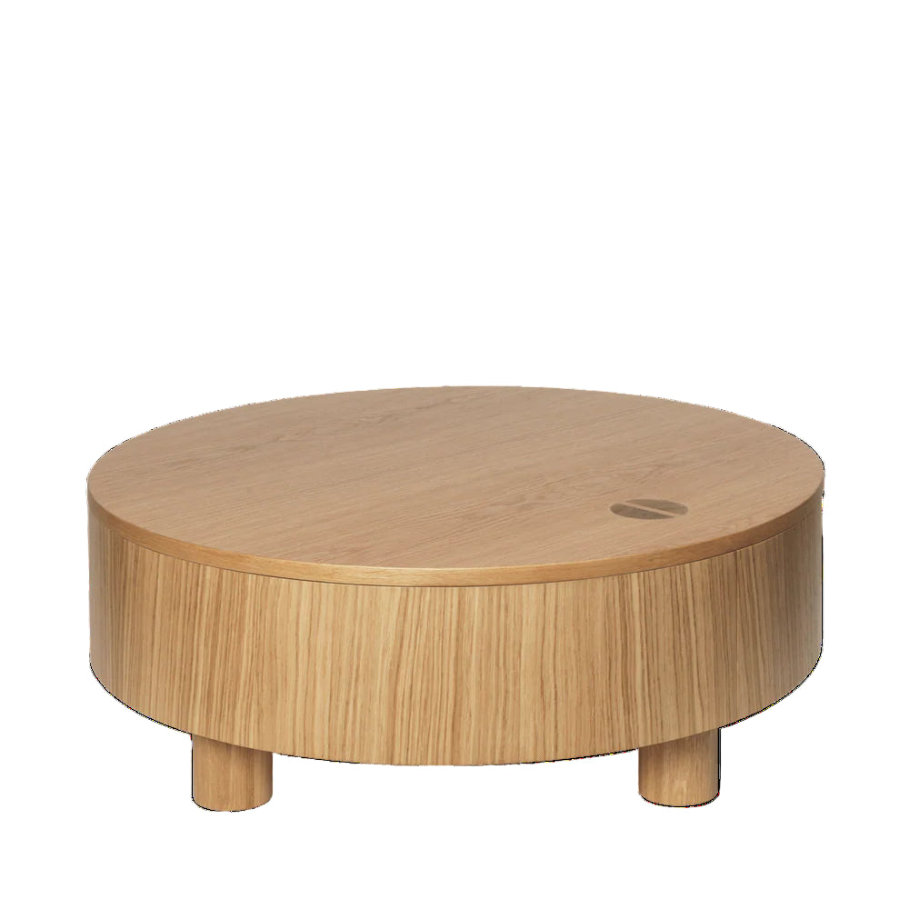 FERM LIVING | OLLES STORAGE TABLE - Ø80 | $2,185.00 - Image 1