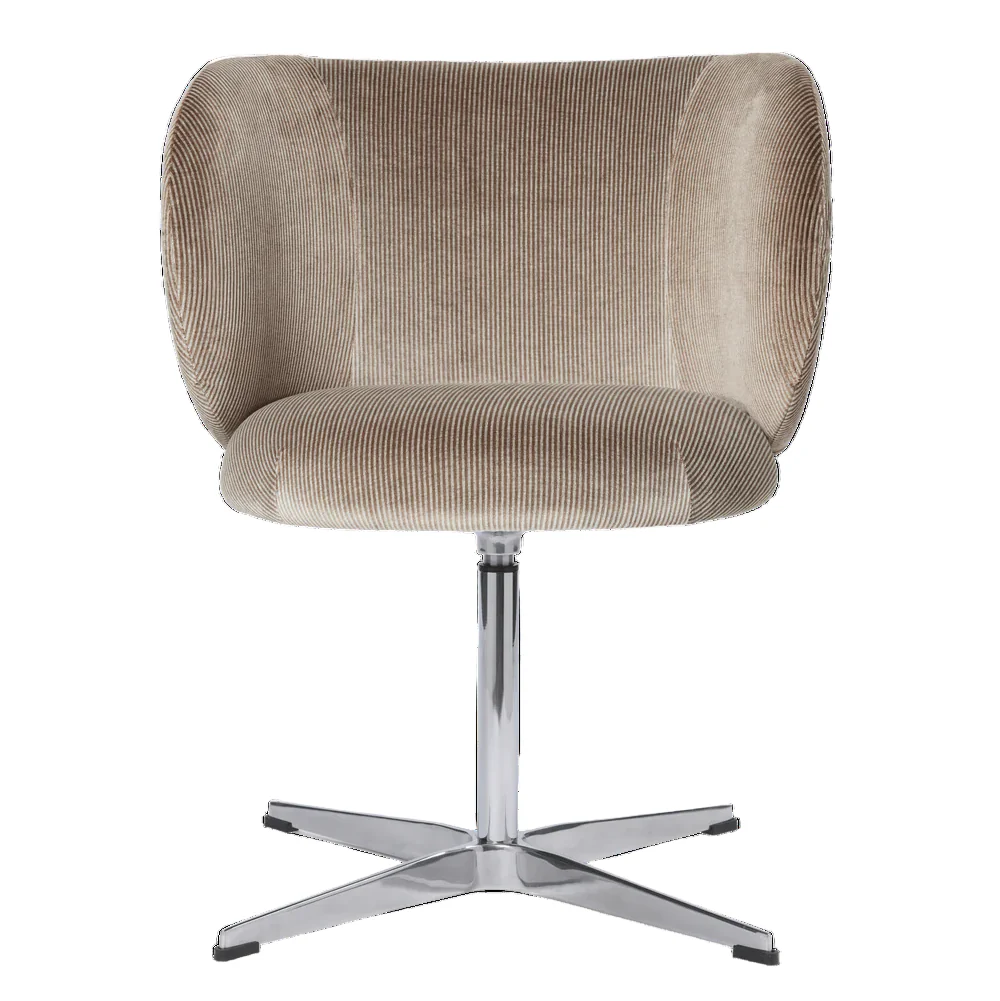 FERM LIVING | RICO DINING CHAIR – SWIVEL – DEVORE VELVET – FLINT GREY | ,585.00