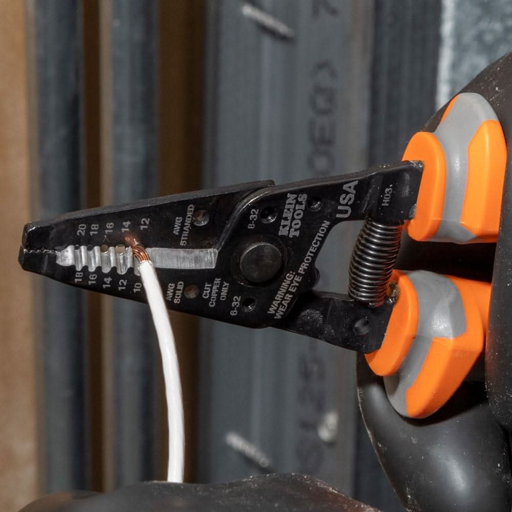 Klein Tools 11055RINS Insulated Klein-Kurve Wire Stripper and Cutter - Image 2