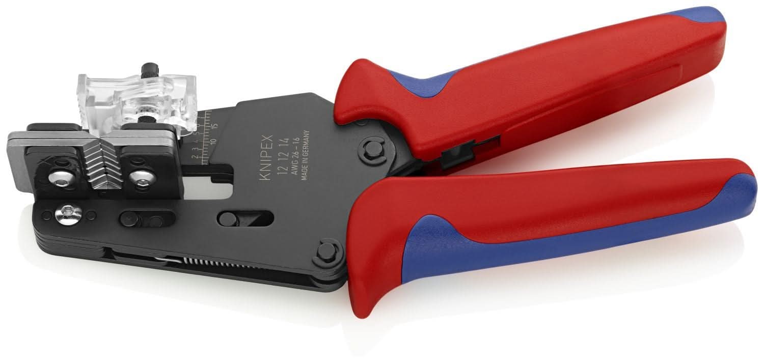 Knipex 12 12 14 Automatic Wire Stripper 16-26 AWG - Image 2
