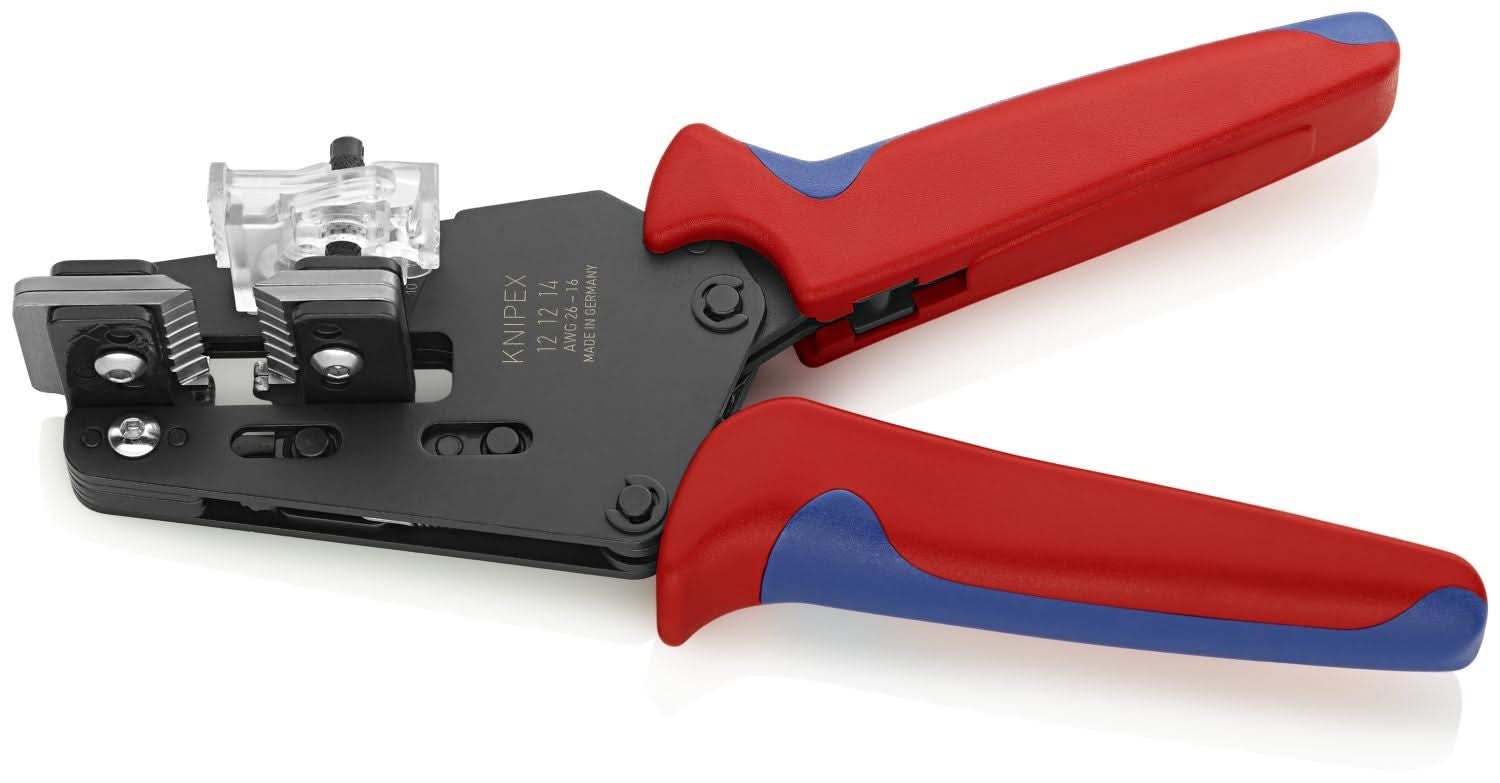 Knipex 12 12 14 Automatic Wire Stripper 16-26 AWG - Image 3