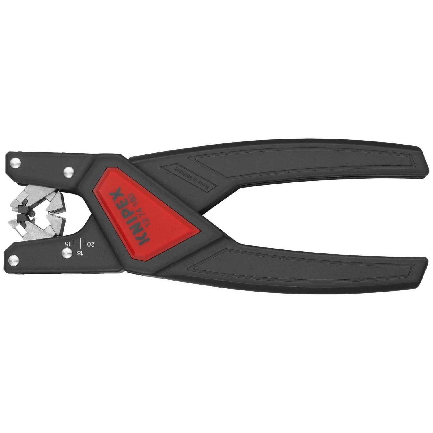 Knipex 12 74 180 SB Automatic Stripping Pliers for Control Cable