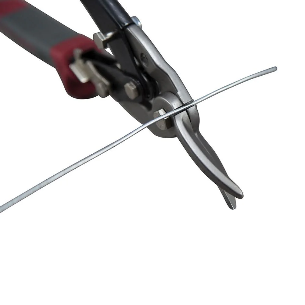 Klein Tools 1200L Aviation Snips with Wire Cutter, Left - Image 3