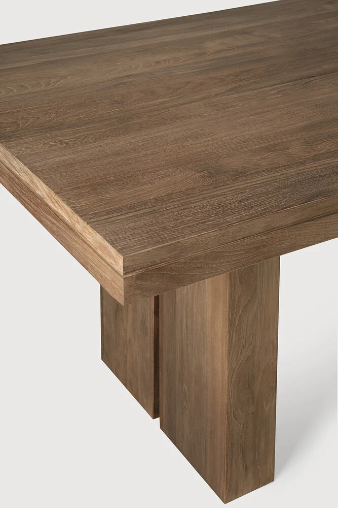ETHNICRAFT DOUBLE EXTENDABLE DINING TABLE - TEAK | $6,119.00 - Image 2