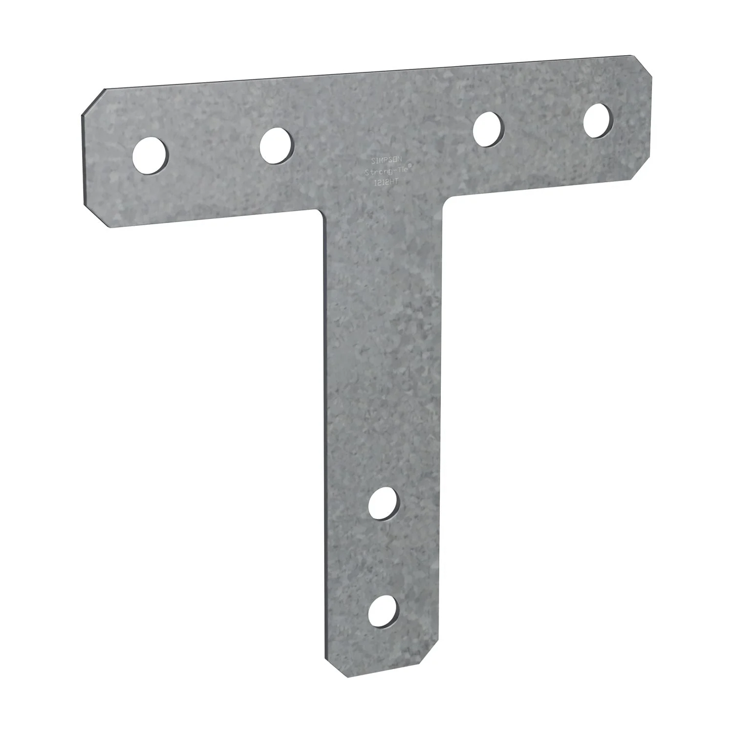 Simpson Strong-Tie 1212HTHDG HT 12-in. x 12-in. 7-Gauge Hot-Dip Galvanized Heavy T Strap - Image 2
