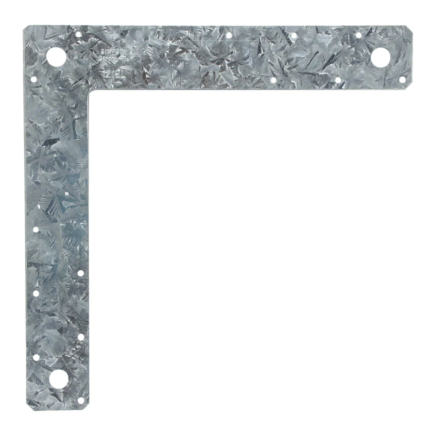 Simpson Strong-Tie 1212L 12-in. x 12-in. 14-Gauge Galvanized L Strap - Image 2